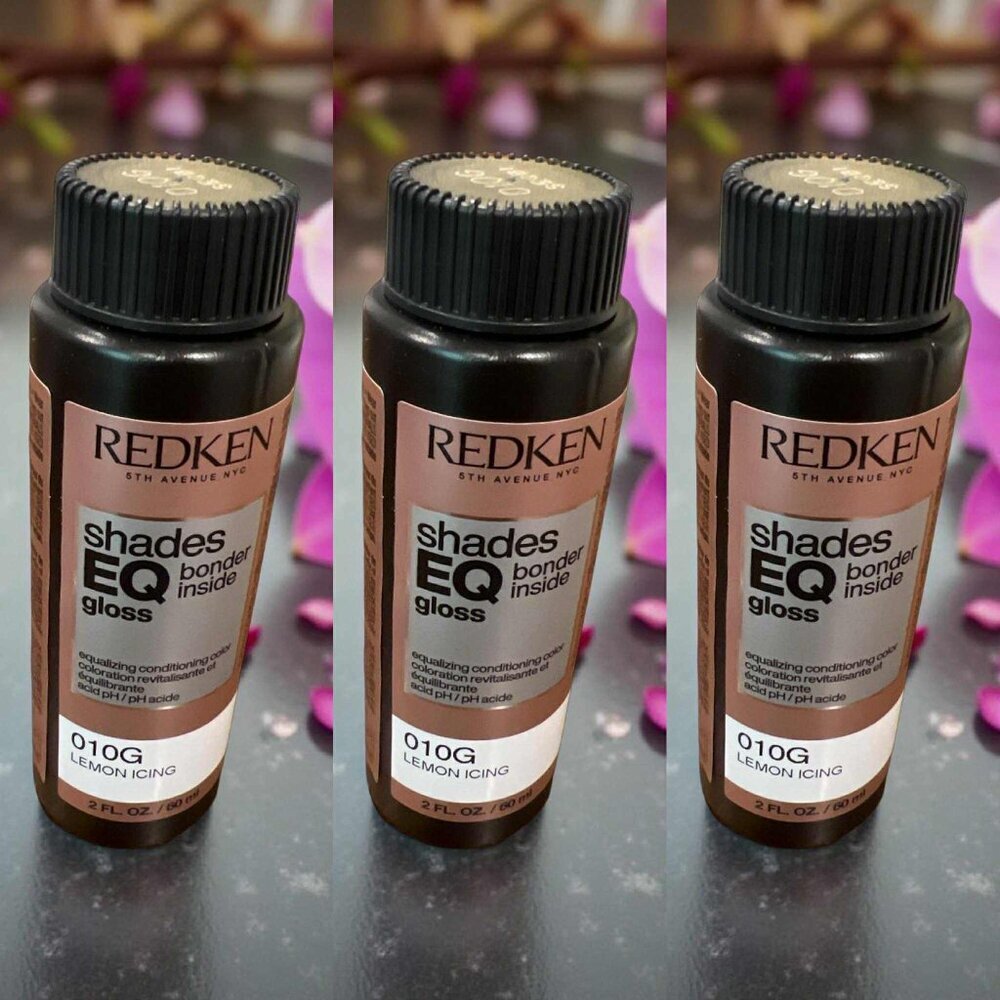 Redken Shades EQ Gloss 010G Lemon Icing 2 oz_ 3 units